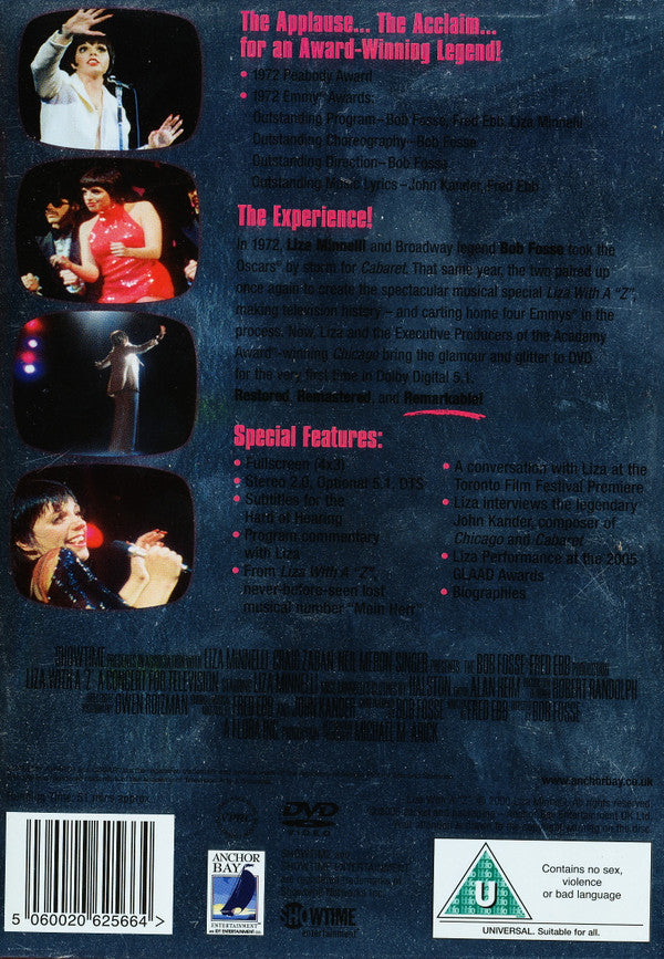 Liza Minnelli : Liza With A "Z" (DVD-V)