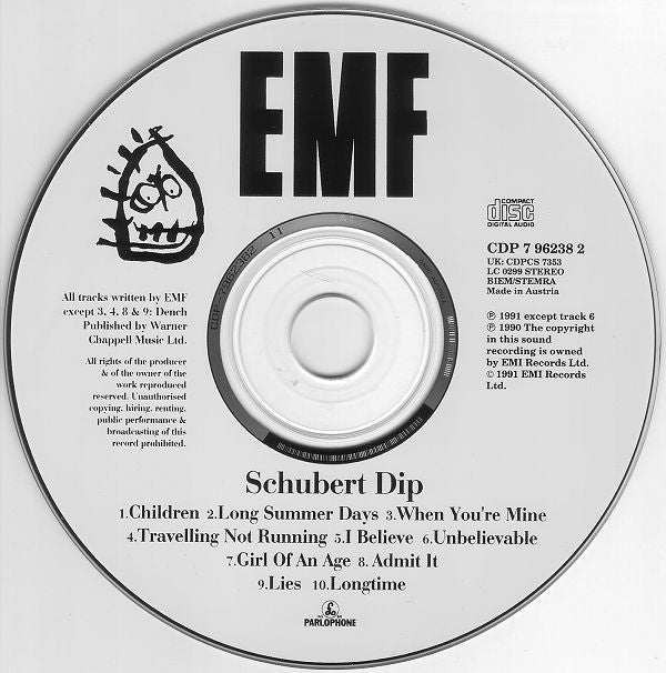 EMF : Schubert Dip (CD, Album)
