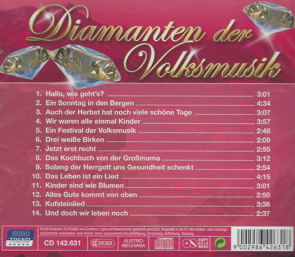 Maria & Margot Hellwig : Diamanten Der Volksmusik (CD, Comp)