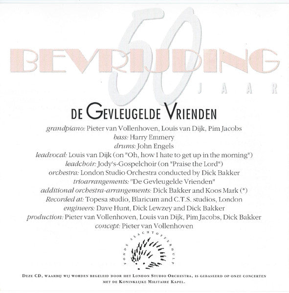 De Gevleugelde Vrienden : 50 Jaar Bevrijding (CD, Album)
