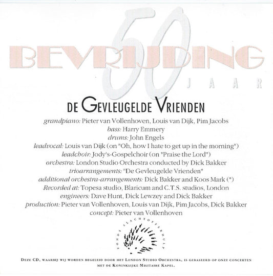 De Gevleugelde Vrienden : 50 Jaar Bevrijding (CD, Album)
