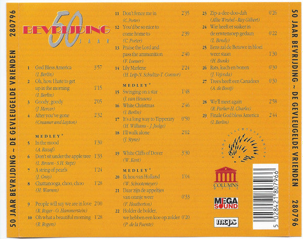 De Gevleugelde Vrienden : 50 Jaar Bevrijding (CD, Album)