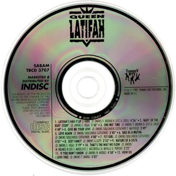 Queen Latifah : Nature Of A Sista' (CD, Album)