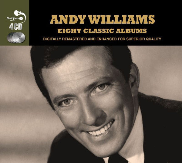 Andy Williams : Eight Classic Albums (4xCD, Album, Comp, RM)