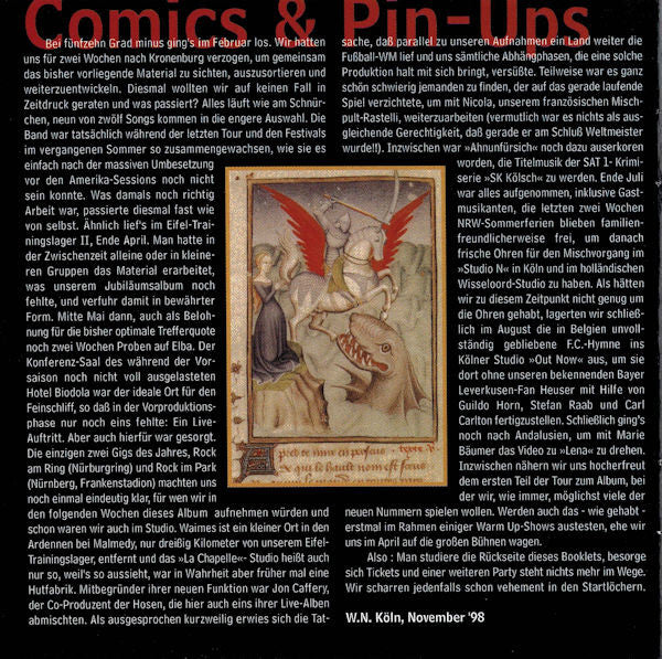 BAP : Comics & Pin-Ups (CD, Album)