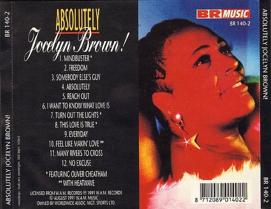 Jocelyn Brown : Absolutely Jocelyn Brown! (CD, Album)
