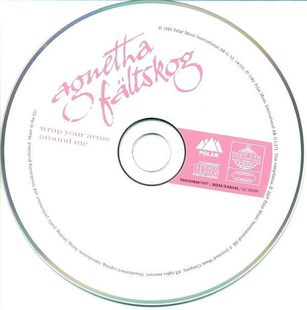 Agnetha Fältskog : Wrap Your Arms Around Me (CD, Album, RE, RM, RP)