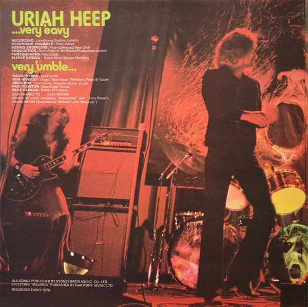 Uriah Heep : ...Very 'Eavy Very 'Umble... (LP, Album, RE, Gat)