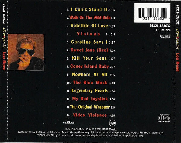 Lou Reed : A Retrospective (CD, Comp)