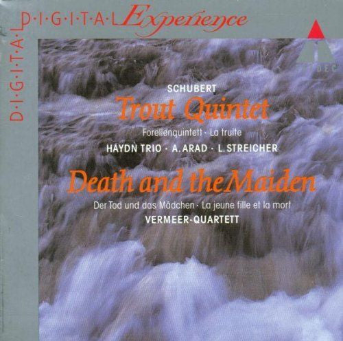 Franz Schubert, Haydn-Trio, Wien, Atar Arad, Ludwig Streicher, Vermeer Quartet : Trout Quintet / Death And The Maiden (CD, Comp)