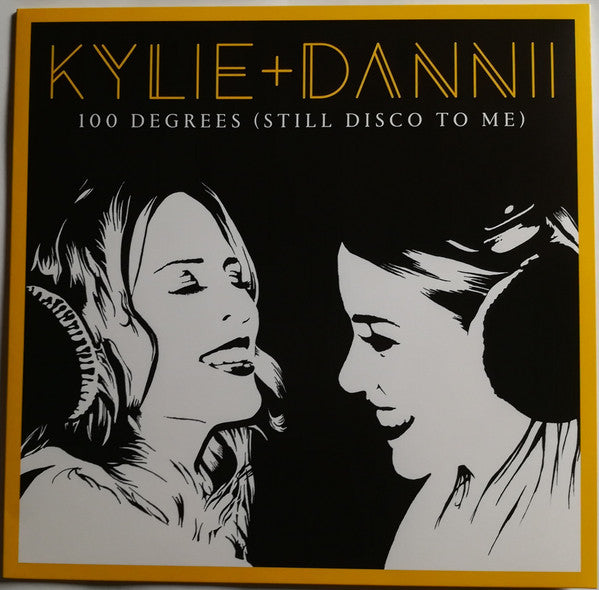 Kylie Minogue + Dannii Minogue : 100 Degrees (Still Disco To Me) (12", Single, Cle)