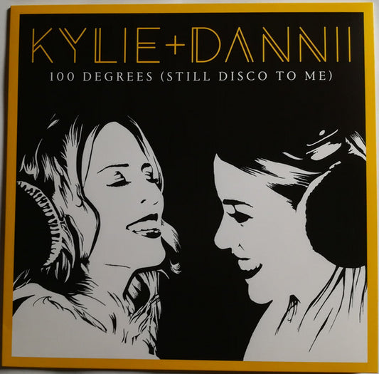 Kylie Minogue + Dannii Minogue : 100 Degrees (Still Disco To Me) (12", Single, Cle)