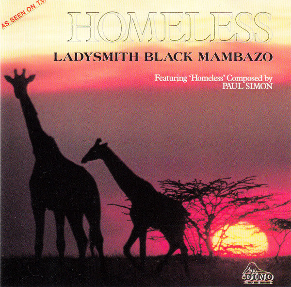 Ladysmith Black Mambazo : Homeless (CD, Album)