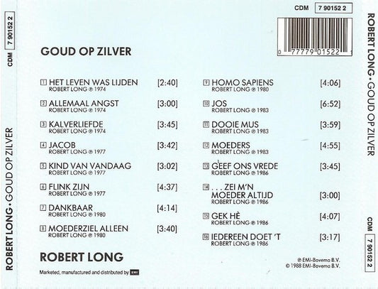 Robert Long : Goud Op Zilver (CD, Comp)