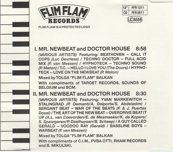 Various : Dynamix Presents Mr. Newbeat And Doctor House (CD, Maxi)