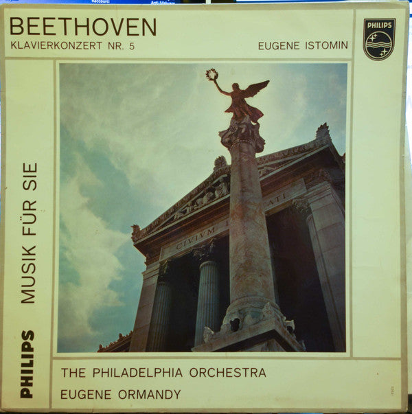 Ludwig van Beethoven, Eugene Istomin, The Philadelphia Orchestra, Eugene Ormandy : Klavierkonzert Nr. 5 (LP, Album, Mono)