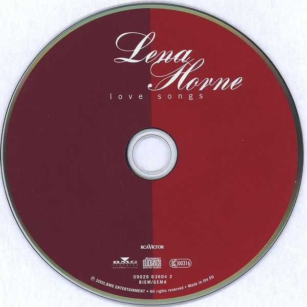 Lena Horne : Love Songs (CD, Comp)