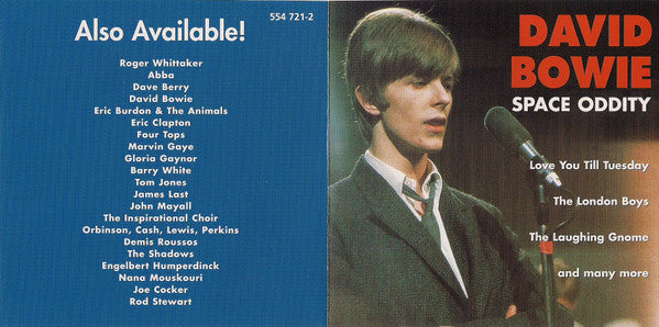 David Bowie : Space Oddity (CD, Comp, RE)