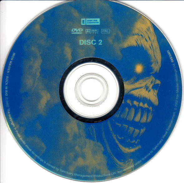 Iron Maiden : Rock In Rio (2xDVD-V, Multichannel, PAL)