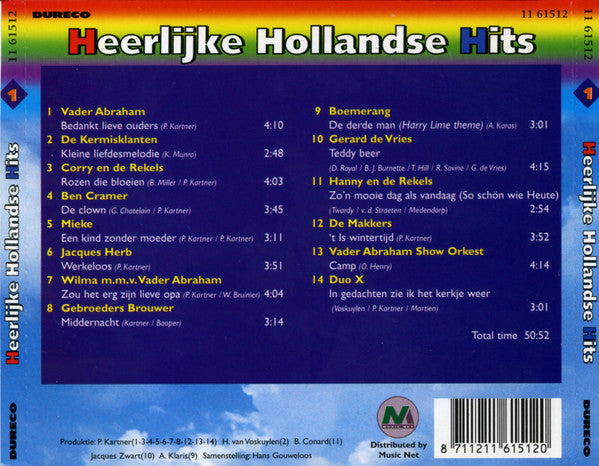 Various : Heerlijke Hollandse Hits (CD, Comp)
