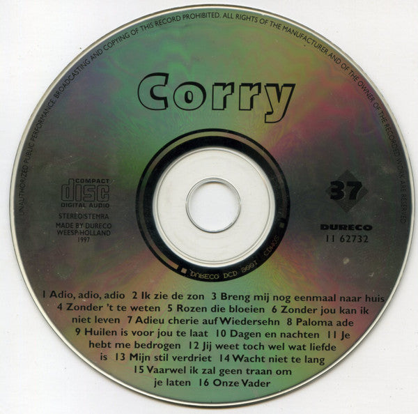 Corry Konings : Corry (CD, Comp)