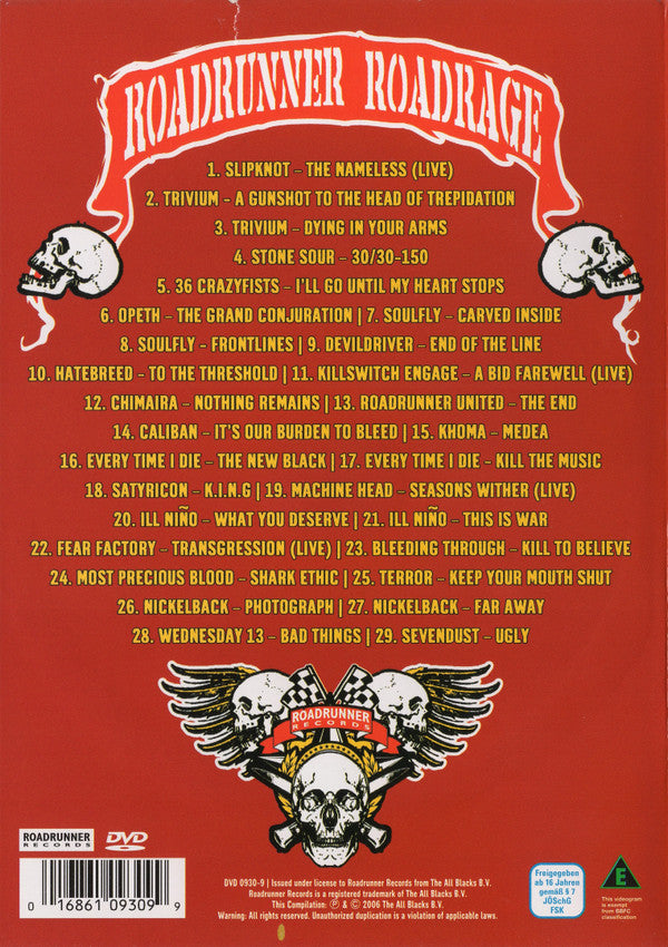 Various : Roadrage 2006 (DVD-V, Comp)