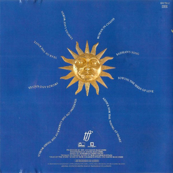 Tears For Fears : The Seeds Of Love (CD, Album, PDO)
