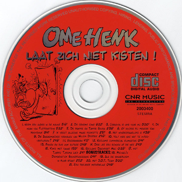 Ome Henk : Laat Zich Niet Kisten! (CD, Album)