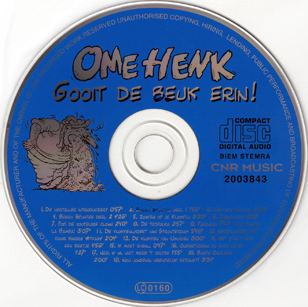 Ome Henk : Gooit De Beuk Erin! (CD, Album)