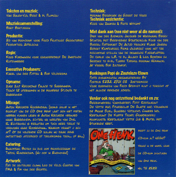 Ome Henk : Gooit De Beuk Erin! (CD, Album)