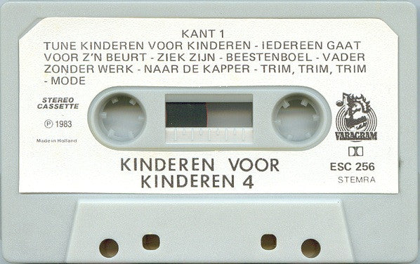 Kinderen voor Kinderen : Kinderen Voor Kinderen 4 (Cass, Album)