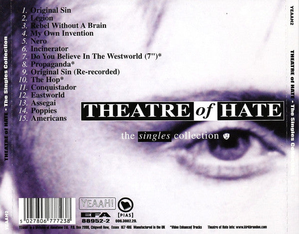 Theatre Of Hate : The Singles Collection (CD, Comp, Enh)