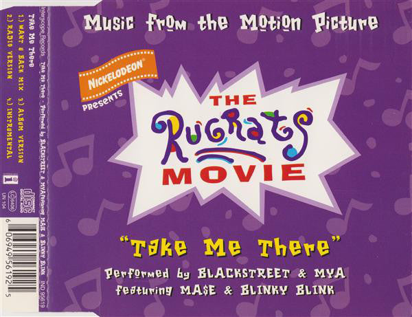 Blackstreet & Mya Featuring Mase & Blinky Blink : Take Me There (CD, Single)