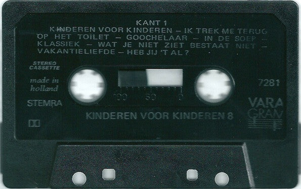 Kinderen voor Kinderen : Kinderen Voor Kinderen 8 (Cass, Album)