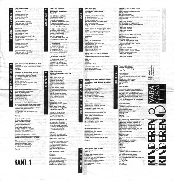 Kinderen voor Kinderen : Kinderen Voor Kinderen 8 (Cass, Album)