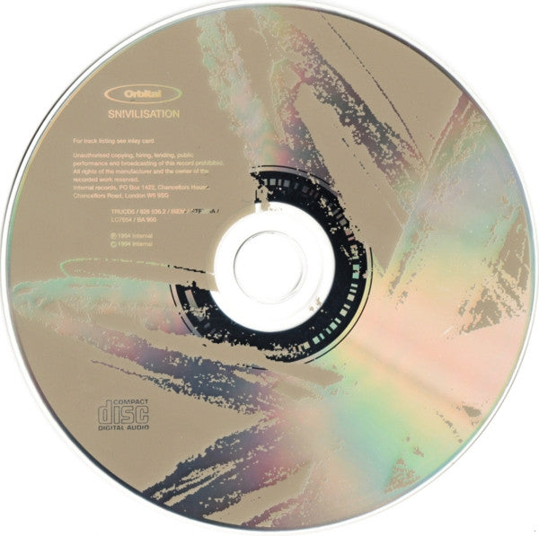 Orbital : Snivilisation (CD, Album, RP)