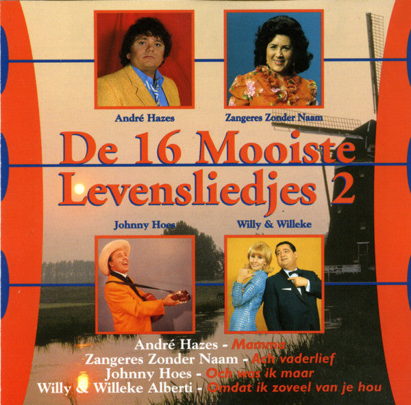 Various : De 16 Mooiste Levensliedjes 2 (CD, Comp)