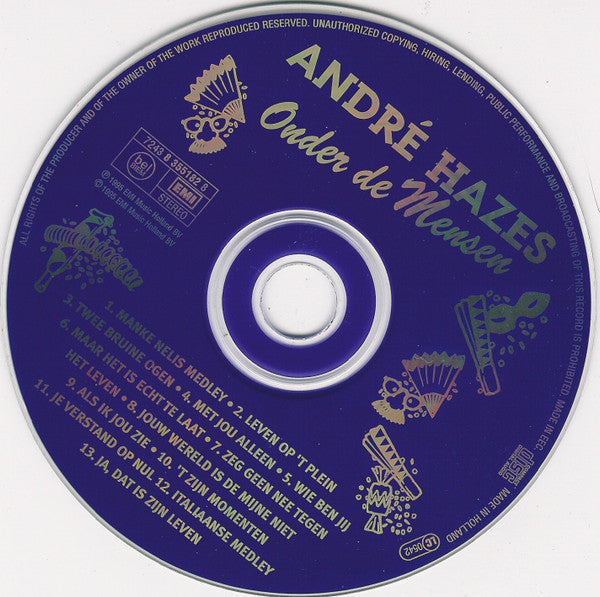 André Hazes : Onder De Mensen (CD, Album)