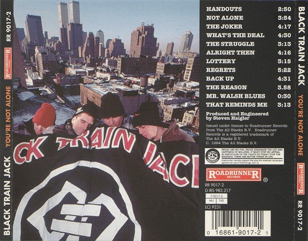 Black Train Jack : You're Not Alone (CD, Album)