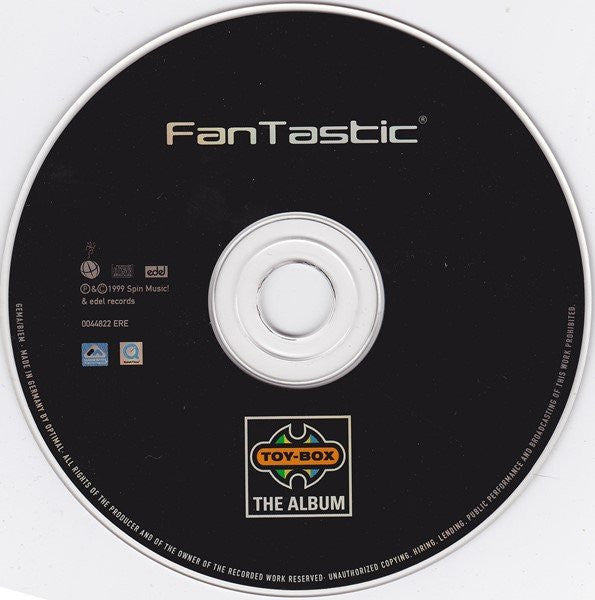 Toy-Box : Fantastic (CD, Album, Enh)