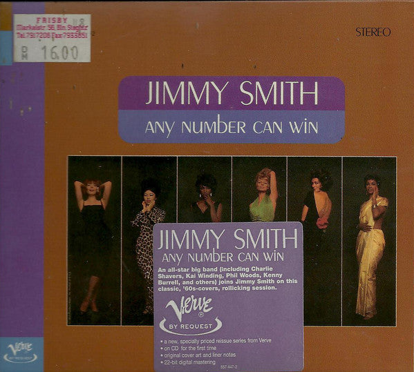 Jimmy Smith : Any Number Can Win (CD, Album, RE, RM, Dig)
