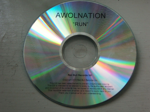 Awolnation : Run (CDr, Album, Copy Prot., Num, Promo)