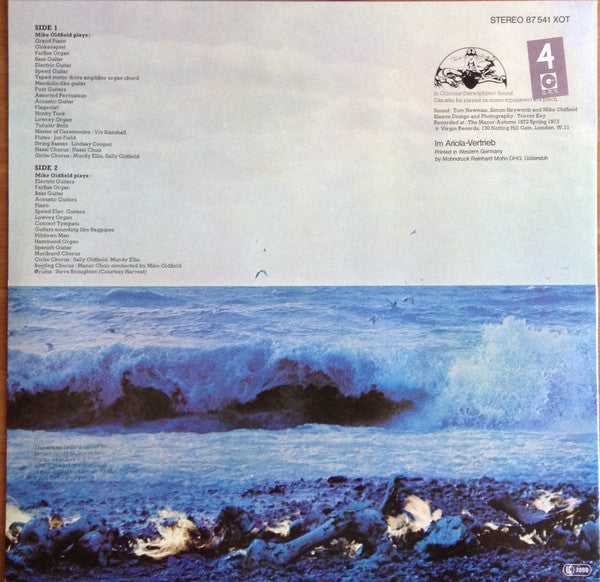 Mike Oldfield : Tubular Bells (LP, Album, RE)