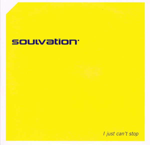 Soulvation* : I Just Can't Stop (CD, Single)