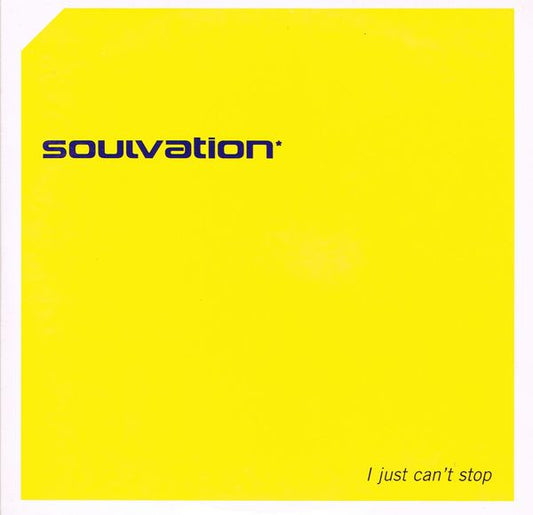 Soulvation* : I Just Can't Stop (CD, Single)