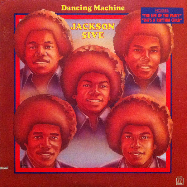 The Jackson 5 : Dancing Machine (LP, Album, RE)