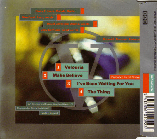 Pixies : Velouria (CD, Single)