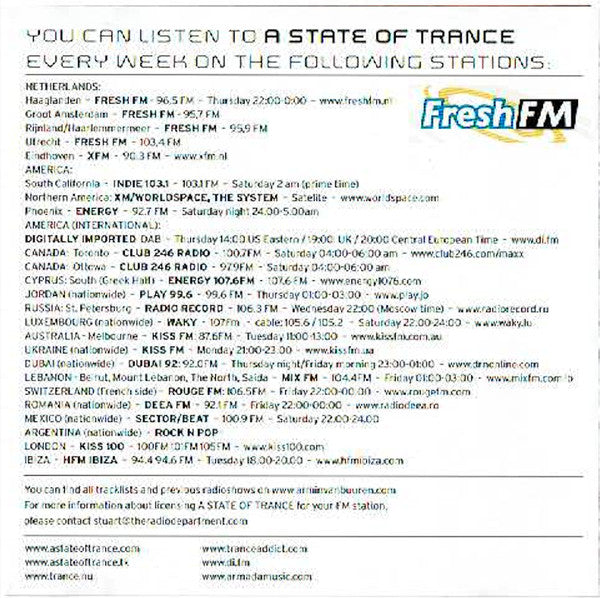Armin van Buuren : A State Of Trance Year Mix 2006 (2xCD, Mixed)