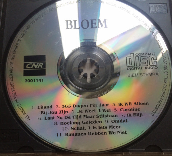 Bloem : Bloem (CD, Album, RE)