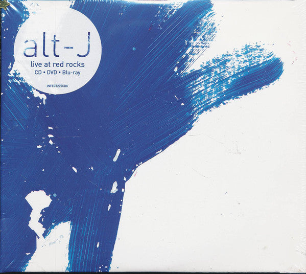 Alt-J : Live At Red Rocks (CD, Album + DVD, Album + Blu-ray, Album)
